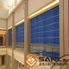 商場(chǎng)無(wú)機(jī)布防火卷簾門